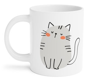 Cat Mug, Funny Mug, Cat lover Gift,  Cute Cat Mom Mug,  Kitty Love Mug, Cat Design, Coffee Tea Mug , Cat Gifts, Cat Puns, Cat Jokes