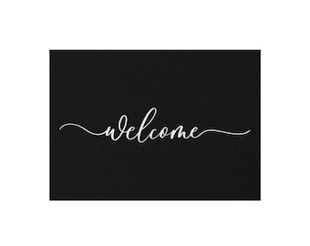 Welcome Doormat, Cute Doormat, Welcome Rug, Large doormat, Outdoor Rug, Funny doormats for outside, Doormats, Outdoor Mat