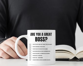 Boss Mug, Funny Office Mug, Sarcastic Work Mug, Funny Boss Gift, Work Sarcasm Mug, Corporate Gift Idea, Mug For Boss, Boss Coffee Mug
