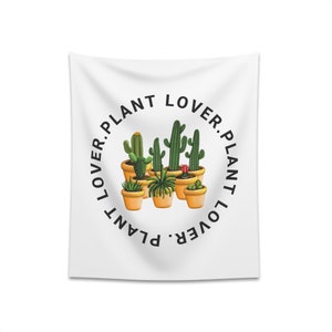 Plant Wall Tapestry, Plant Lover Quotes Tapestry, Wall Tapestry Hanging, Wall Hanging, Art Wall Hanging, Wall Tapestries, Plant Lover Gift