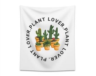 Plant Wall Tapestry, Plant Lover Quotes Tapestry, Wall Tapestry Hanging, Wall Hanging, Art Wall Hanging, Wall Tapestries, Plant Lover Gift
