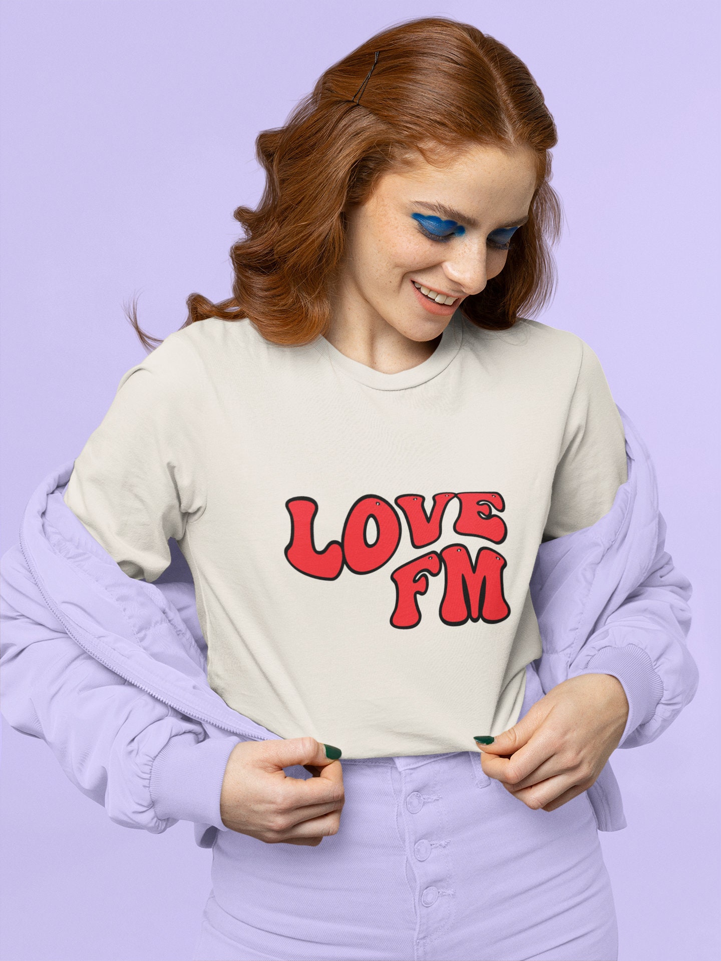 LOVE  FM T-shirt, Positive Quotes Shirt, Positive thinking gifts,  Mental Health Shirt, Inspirational gifts, Aesthetic Shirt, Love Shirt