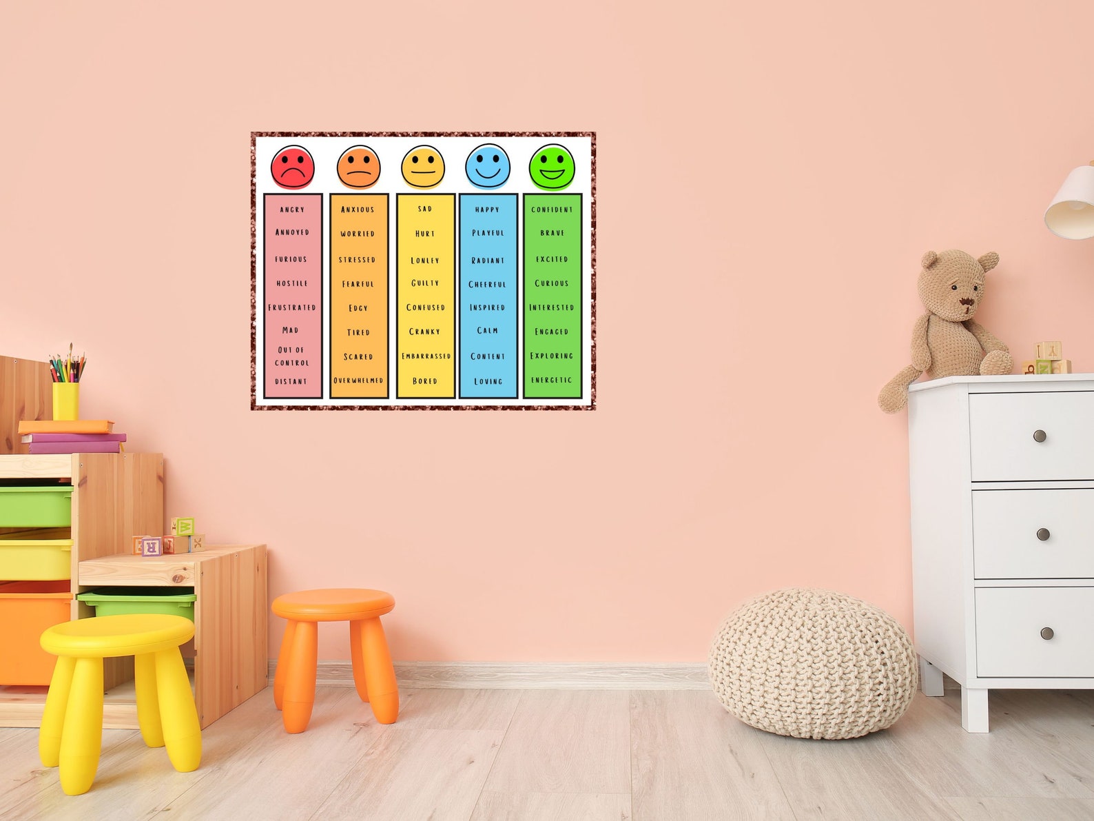 Kids Emotions, Feelings Chart, Emotions Chart for Kids, Feelings ...