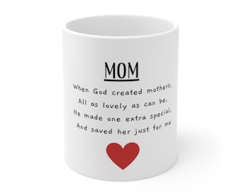 Mom Mug, Mother's Day Gift Idea, Sentimental gifts for mom, Mom Mug Gift, Mother's Day Gift from Daughter, Mom Coffee Mug, Mom Birthday Gift