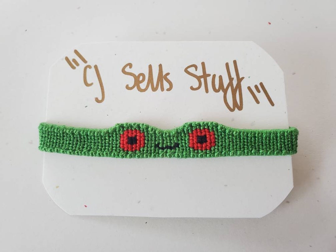 Frog Friendship Bracelet Red eyed Tree Frog Friendship Bracelet