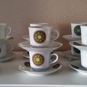 Nice vintage set of coffee cups