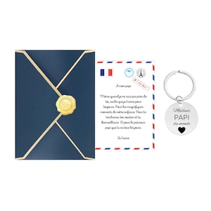 Carte Papi – Téléchargement, Carte Imprimée, ou Pack Cadeau Porte-Clé | Dès 2eur | Fête des Grands-Pères