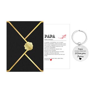 Carte definion Papa personnalisable – Téléchargement, Carte Imprimée, ou Pack Cadeau Porte-Clé | Dès 2 euro | Fête des Pères, Anniversaire