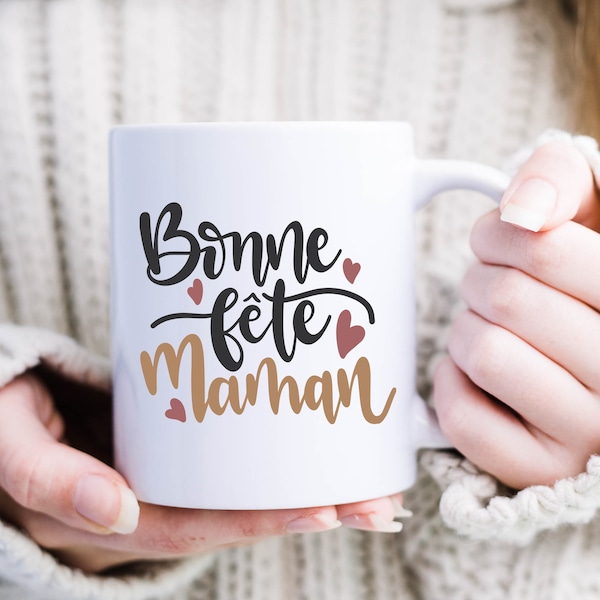 Mug en céramique Special fete des mères  avec l'inscription bonne fête maman cadeau femme mariage anniversaire