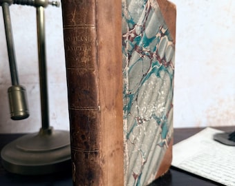 Antik bok från 1800-talet Skotsk historia Skottland och skotsk historia