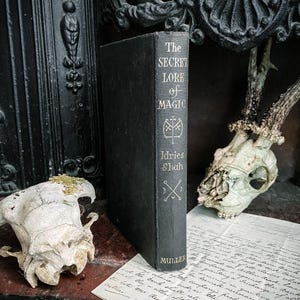Vintage Magic Book Grimoire The Secret Lore of Magic Ritual Herbology Conjuring image 2