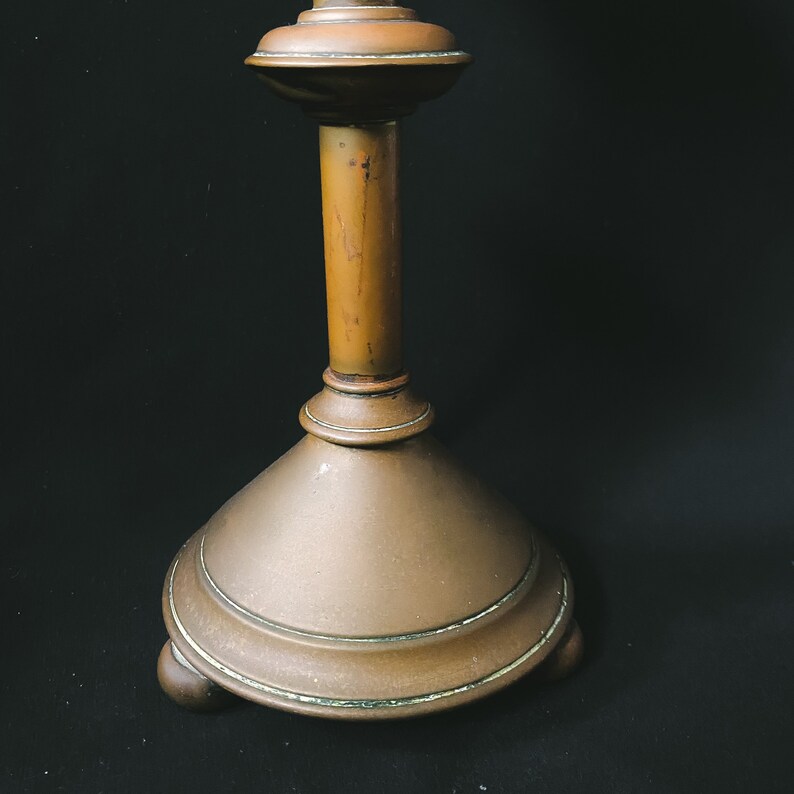 Pair of Gothic Church Candlesticks by A.R Mowbray /& Co