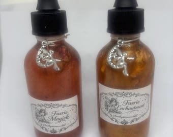 Faerie Enchantment and Faerie Magick  Perfume Oil Blend Set