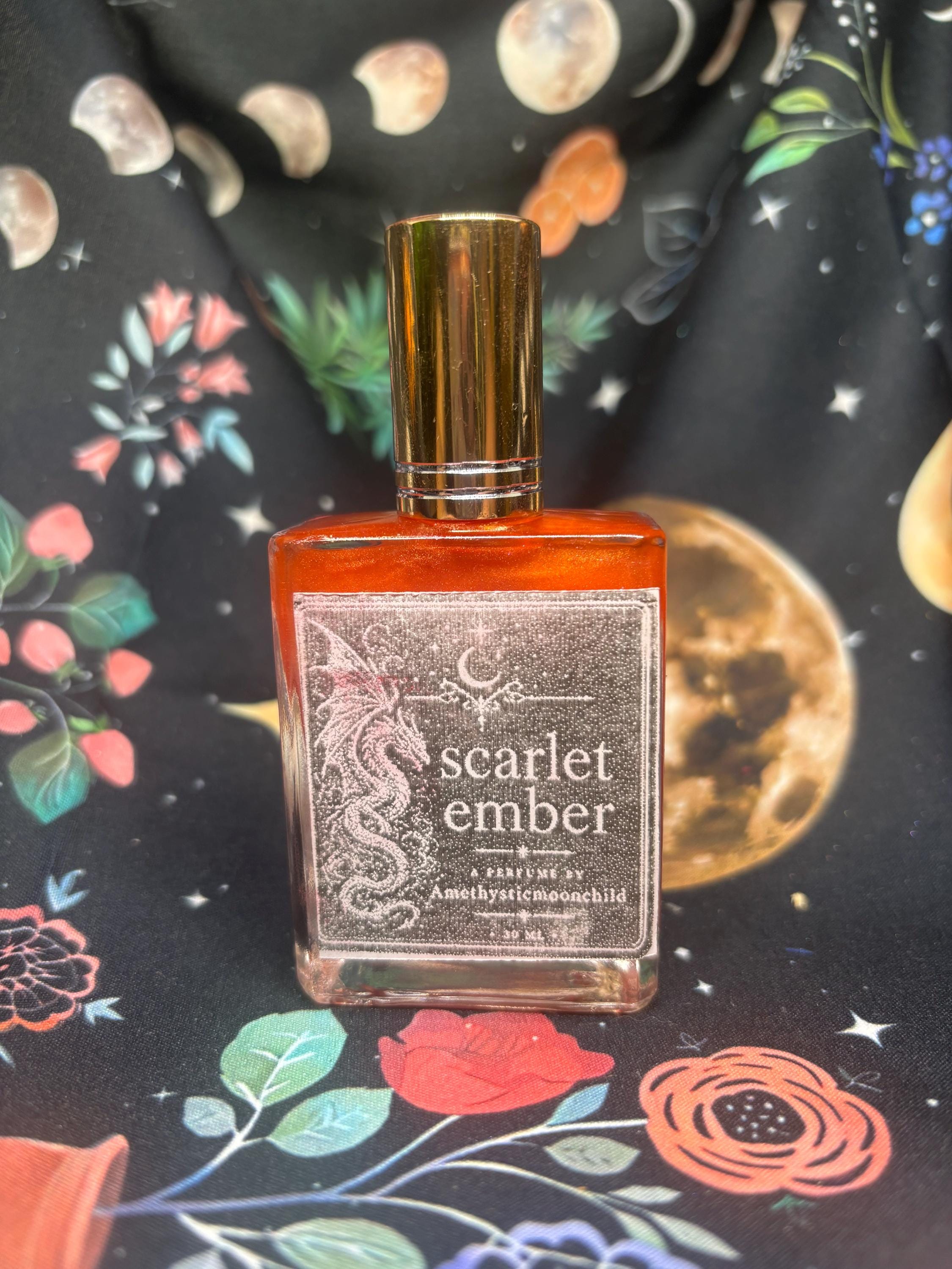 Scarlet Ember Perfume | Dragon’s Blood Vanilla Fragrance | Witchy ...