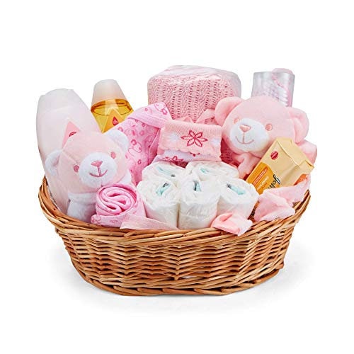 Baby Box Shop Baby Shower Gifts Girl - 12 pcs Baby Essentials for Newborn  Girl, Baby Girl Gifts Newborn - Unique Baby Girl Gifts, Baby Girl Hamper  for
