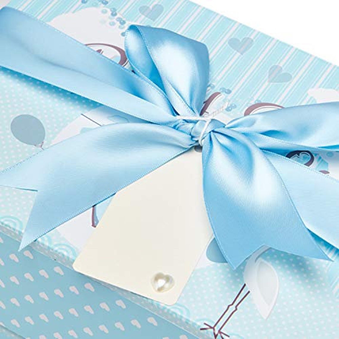 Baby Gift Set 2 Blue Baby Boy Keepsake Boxes Filled With Etsy UK