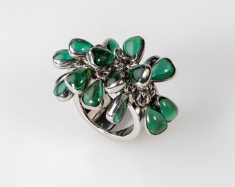 Love Explosion Green SWATCH Bijoux Original Ring