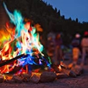 Magic Rainbow Flames - Flame Color Changing Pine Cones