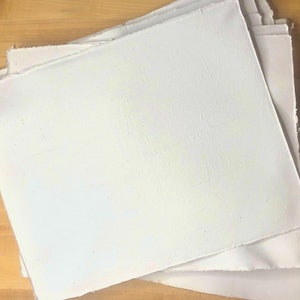 Large Plantable Seed Paper Sheet 17x21 – Handmade Recycled Paper, Zero Waste Craft & Kids Sustainable Fun