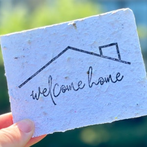 Bulk Custom Plantable Realtor Cards with Envelopes- Recycled Seed Paper Real Estate Agent Client Thank You Cards For Clients