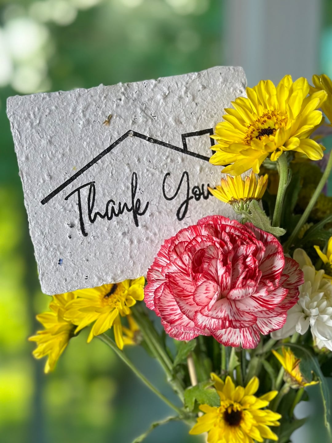Bulk Custom Plantable Thank You Cards With Envelopes Recycled Seed
