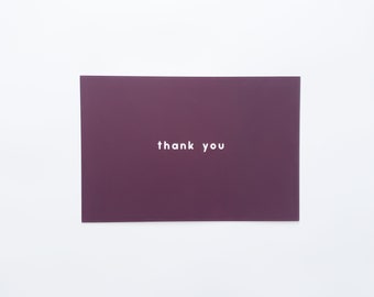 Autumn Thank You Postcards | Set of 5 or 10