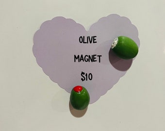 Clay Olive Magnet