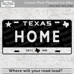 Texas SVG - TX License Plate Svg - Texas Blackout  Svg - Texas Cut File - Texas State Shape Svg - Svg for Cricut - DXS File for Silhouette