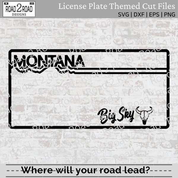 Montana Decal Etsy