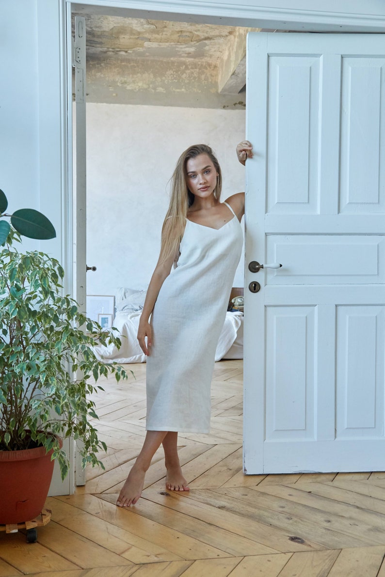 Naturecore Loose Fit Cotton Linen Dress
