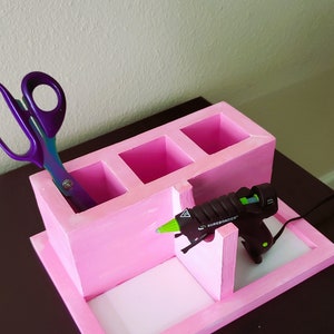 GLUE GUN Holder, Craft Holder, Hot Glue Gun Holder image 7