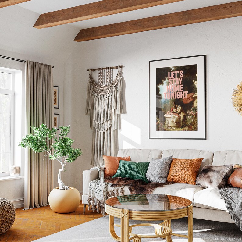 Arte mural romántico, lámina rococó de arte alterado, estética del amor negro, vida suave, póster barroco maximalista, decoración femenina para habitaciones imagen 6