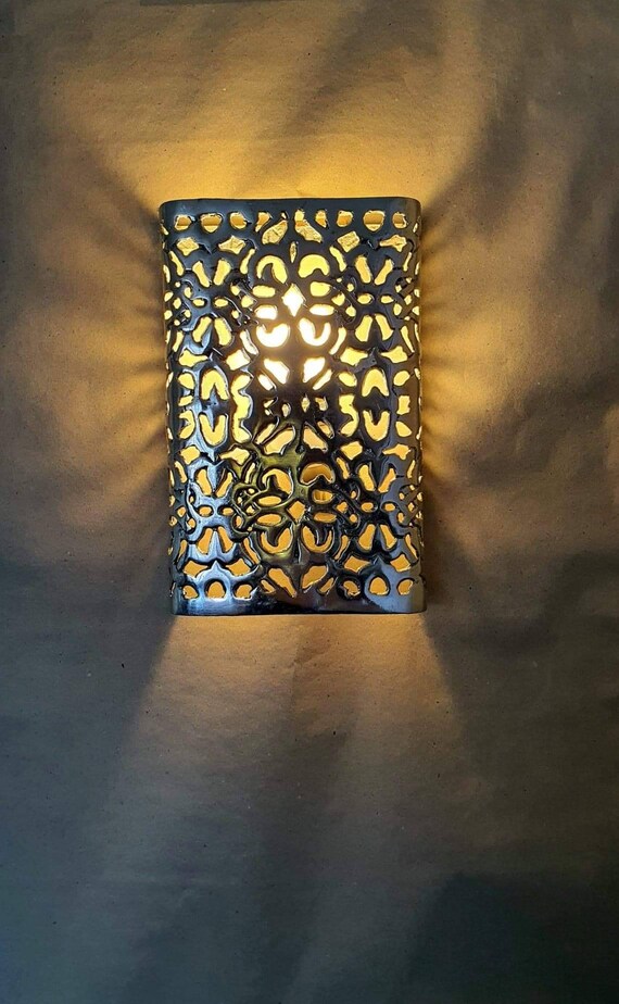 Stunning Wall Light Covers Interior & Exterior Hand Made Etsy UK