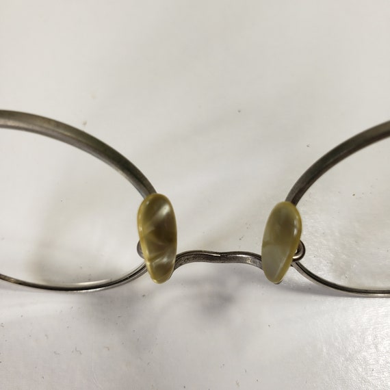 Wire Wire Rim Kids Eye Glasses, Vintage Spectacle… - image 6