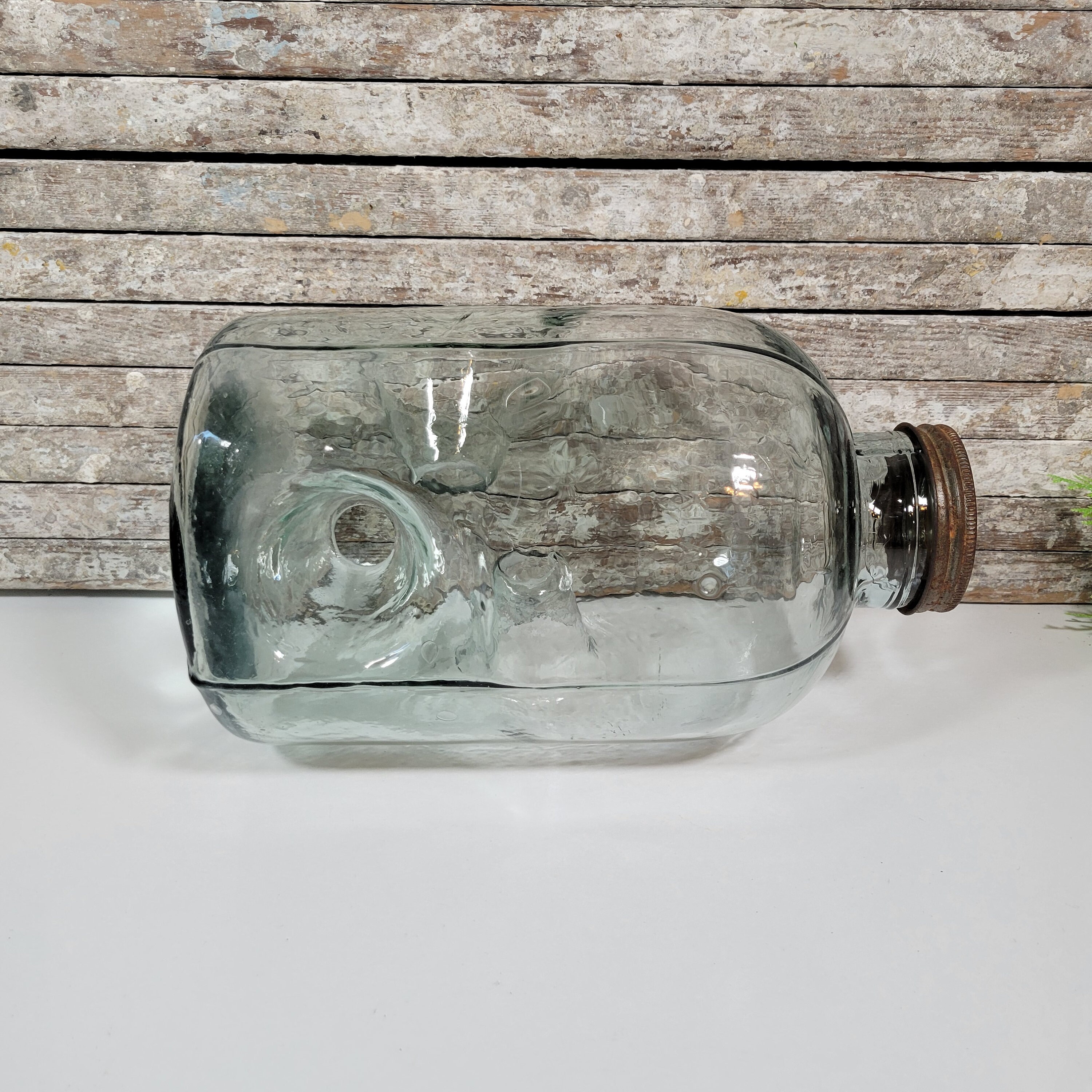 Vintage-Style Glass Minnow Bottle Vintage-Style Glass Minnow Bottle
