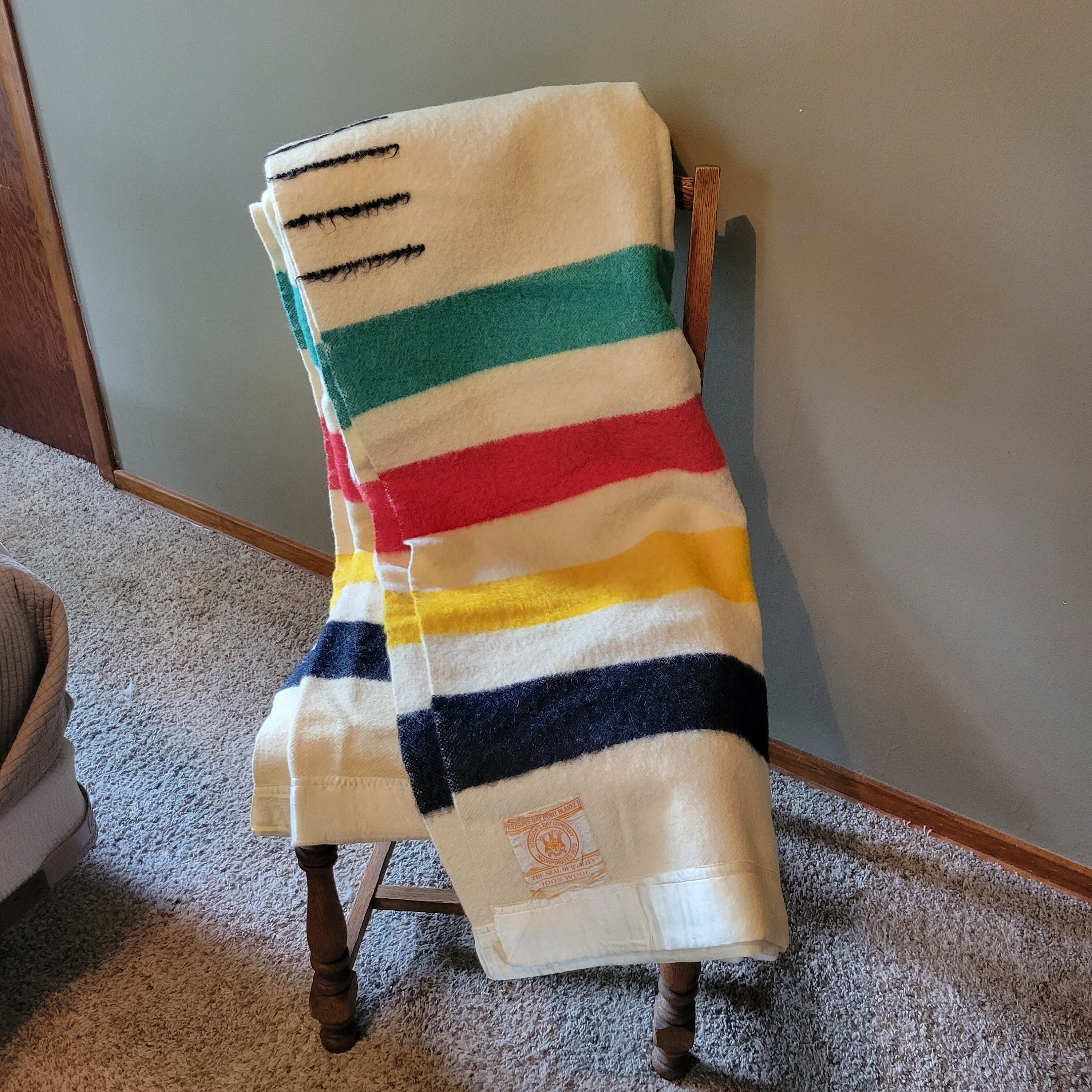 Hudson Bay King Size Blanket Etsy