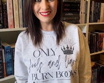 Fools and Liars Sweatshirt - Shield of Sparrows - Devney Perry