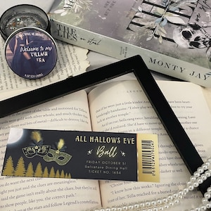 All Hallows Eve Ticket Bookmark - Hollow Boys - Monty Jay