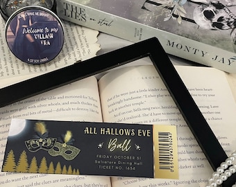 All Hallows Eve Ticket Bookmark - Hollow Boys - Monty Jay