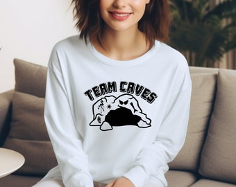 Officially Licensed Team Caves Shirt - House of Flame and Shadow - Sarah J. Maas