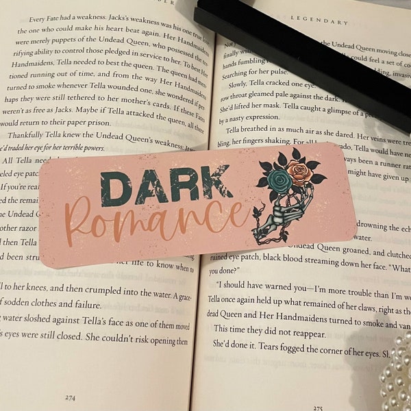 Dark Romance Bookmark