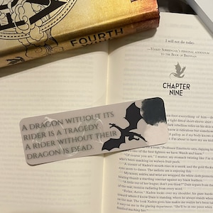 OFFICIALLY LICENSED Fourth Wing Bookmark