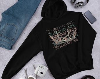 Ich finde meine Frau Hoodie - Schild der Spatzen - Devney Perry