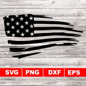 Bandiera americana in difficoltà SVG, PNG, DXF, eps, 4 luglio SVG, Download istantaneo, Bandiera americana in formato SVG, Bandiera in difficoltà SVG, Bandiera partiotica in formato SVG