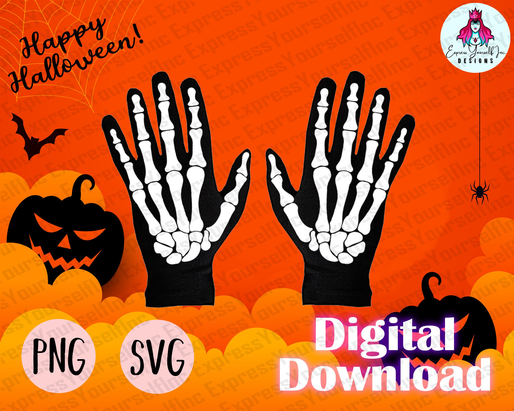 Skeleton Hands Svg Skeleton Arms Svg Digital Download - Etsy Australia
