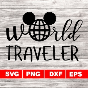 World traveler svg, png, dxf, eps, Digital Download, Vacation svg, Travel svg, Vacation Trip, Family Vacation