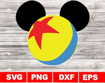 pixar ball svg, png, dxf, eps, luxo ball svg, Digital Download, Bouncing ball svg, Ball Clipart, Kids toy svg