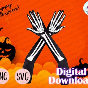 Skeleton Hands svg, Skeleton Arms svg, Digital Download, Skeleton svg, Skeleton parts svg, Halloween svg, Skeleton Halloween svg, Bones svg