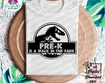 Pre-k is a Walk in the Park svg, Pre-k shirt svg, Teacher shirt svg, kindergarten teacher svg, School Teacher svg, Teacher svg, Students svg