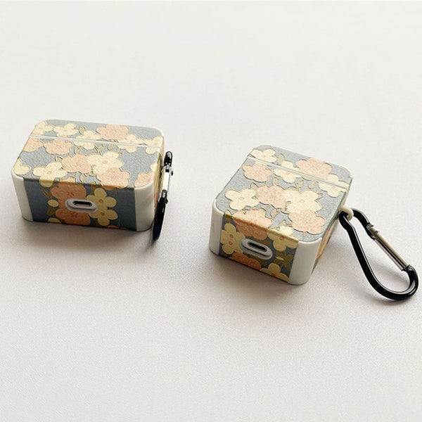 Beautiful Flower Airpod Case Free Shipping for 1/2 Generation and Airpod Pro / 3 Generation Headphone Case kawaii fashion